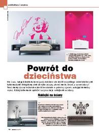 Powrót do dzieciństwa. Naklejki na ściany